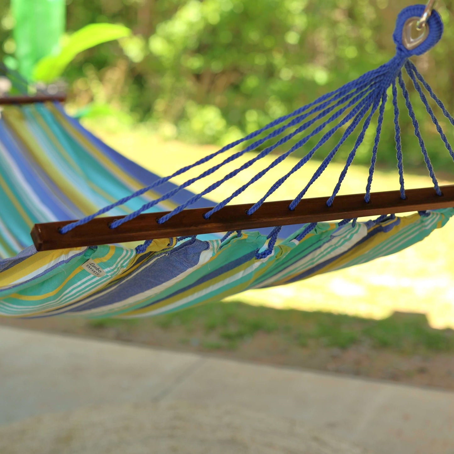 cotton hammock with spreader bar
