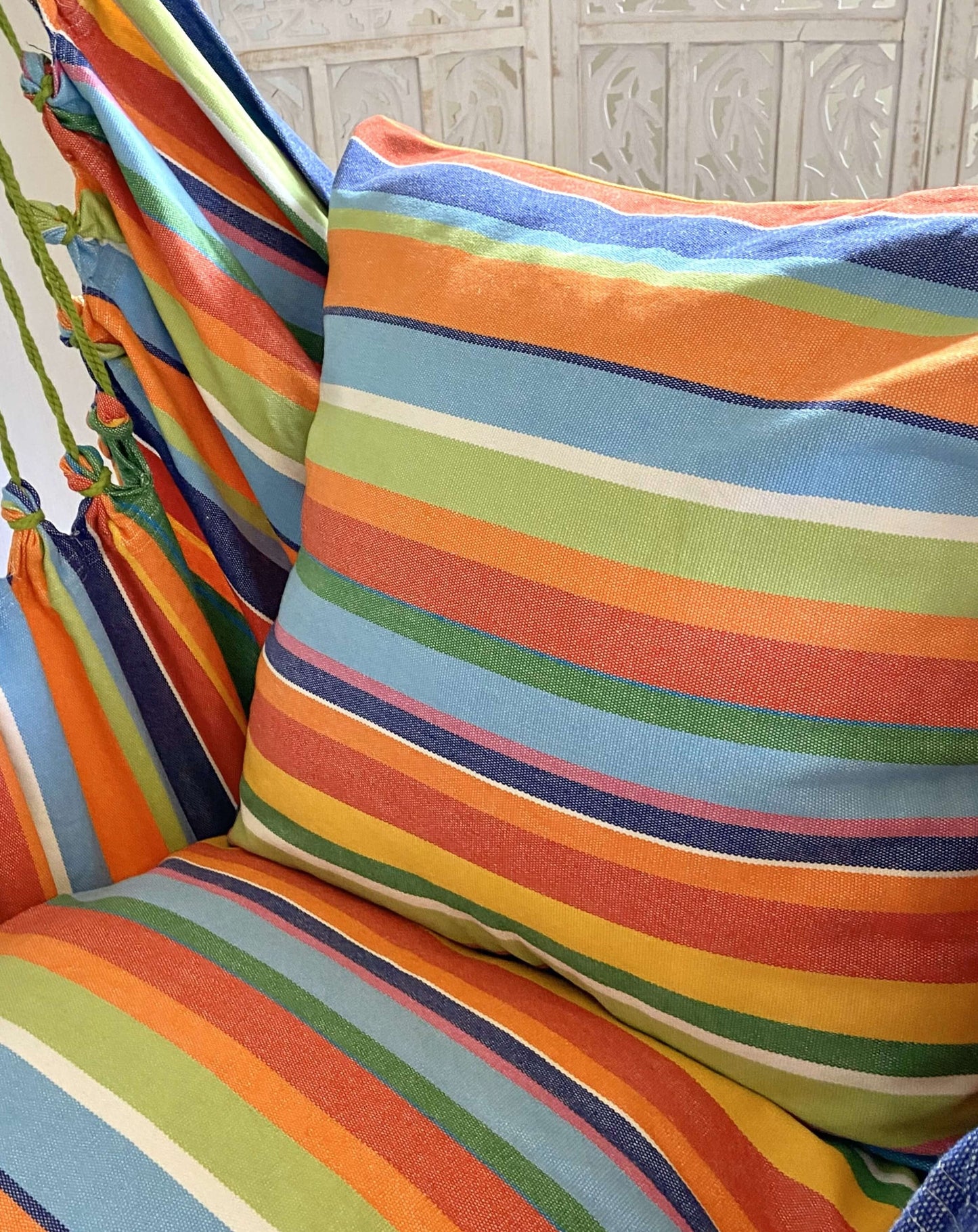 rainbow hanging chair swing hammock