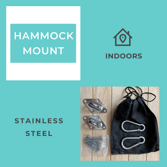 indoor hanging hammock wall mount