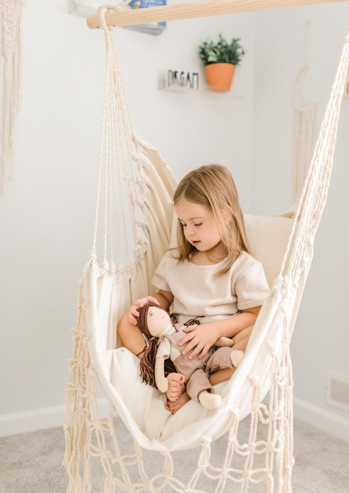 indoor macrame hammock chair swing