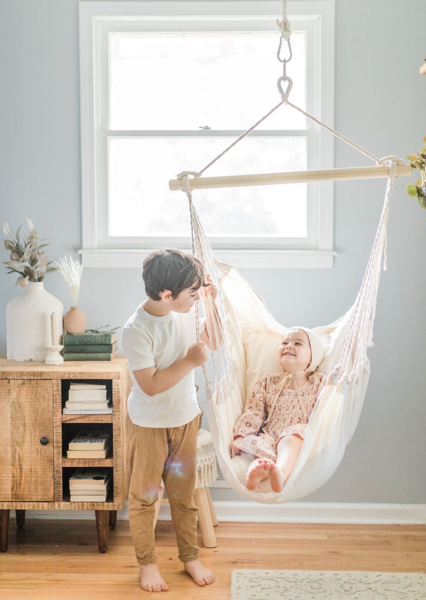 bedroom hammock swing