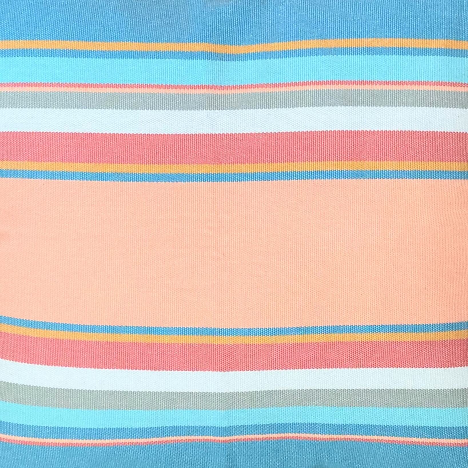 pink and light blue fabric