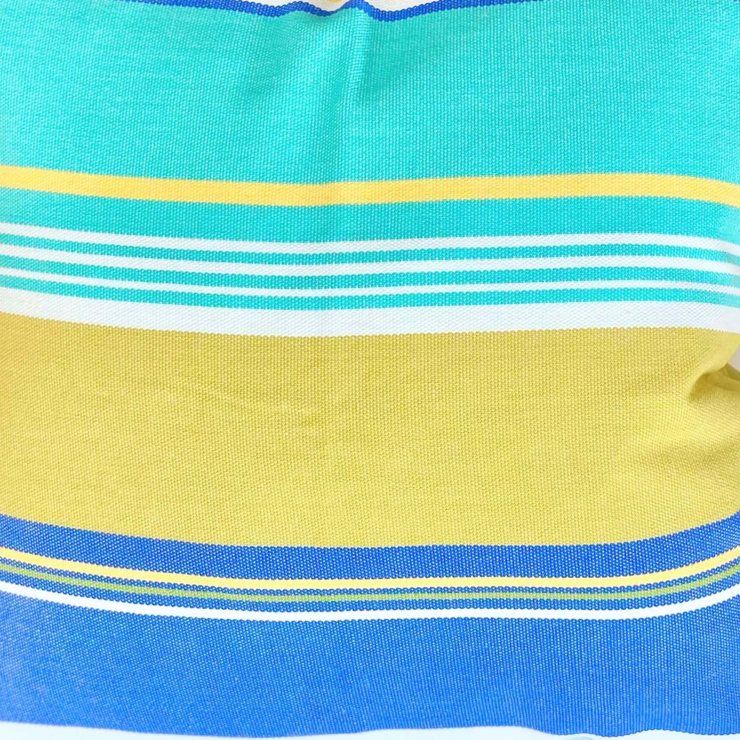 blue green cotton hammock