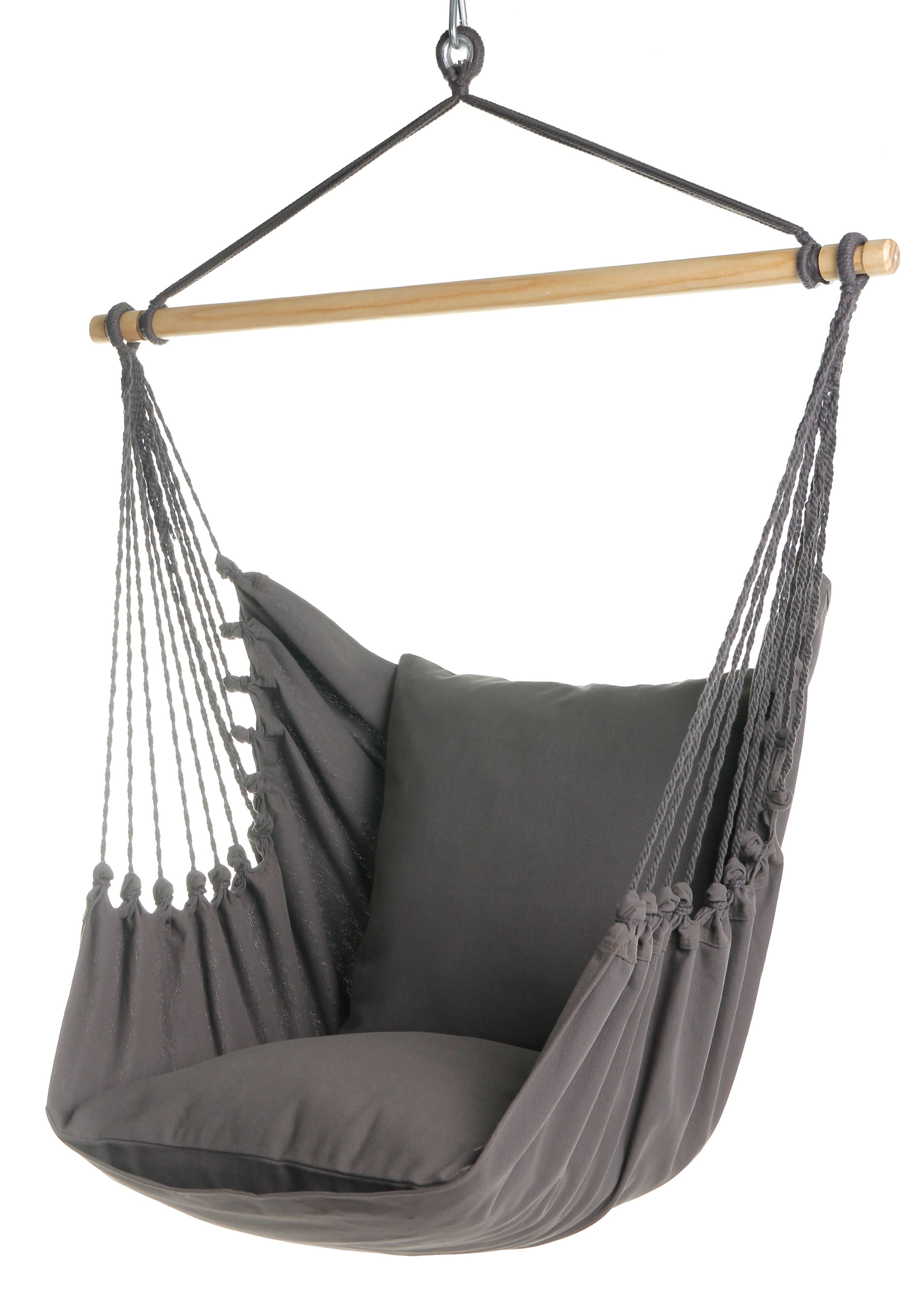 Gray swing chair sale