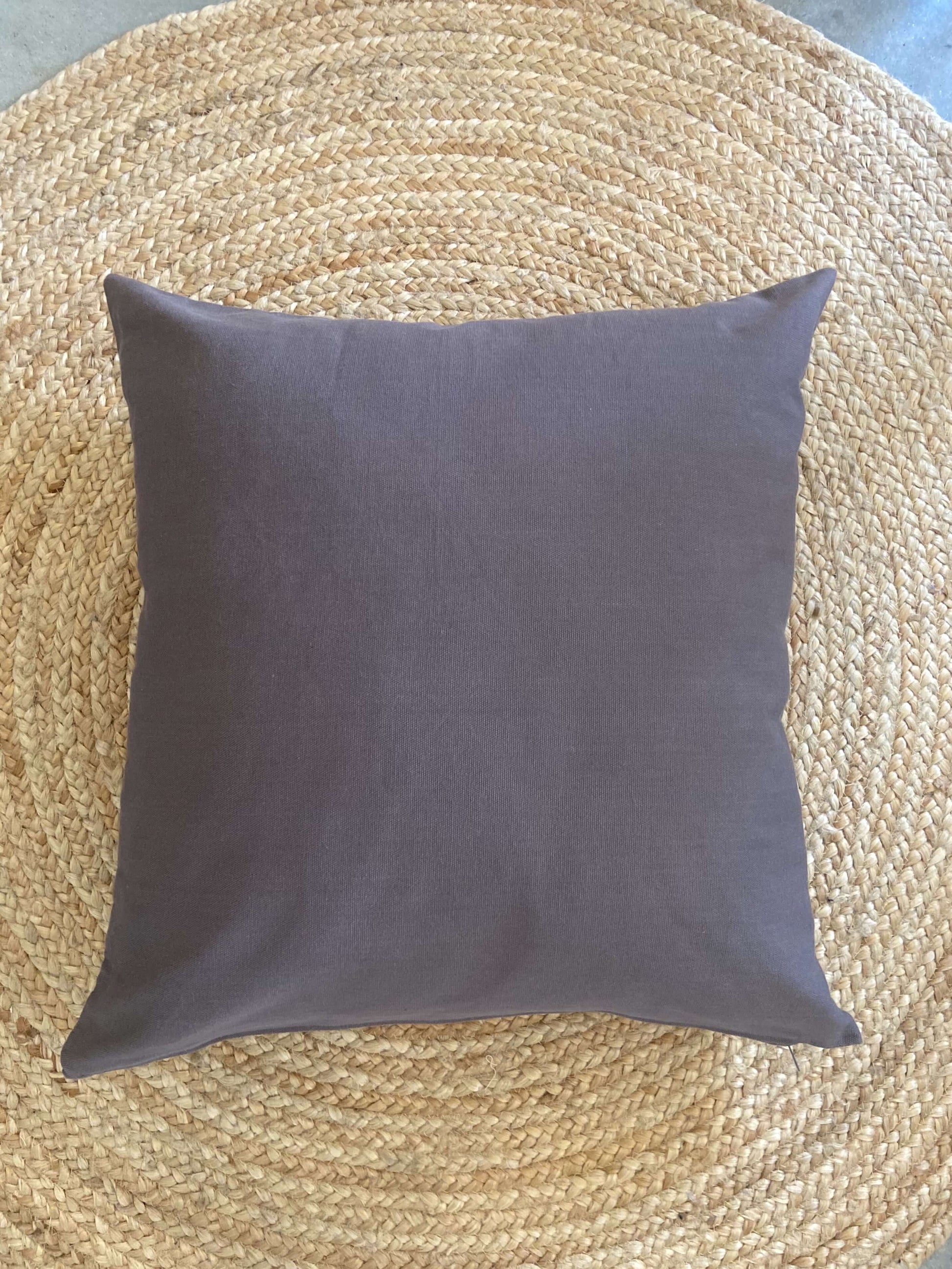 large gray pillow cover sham