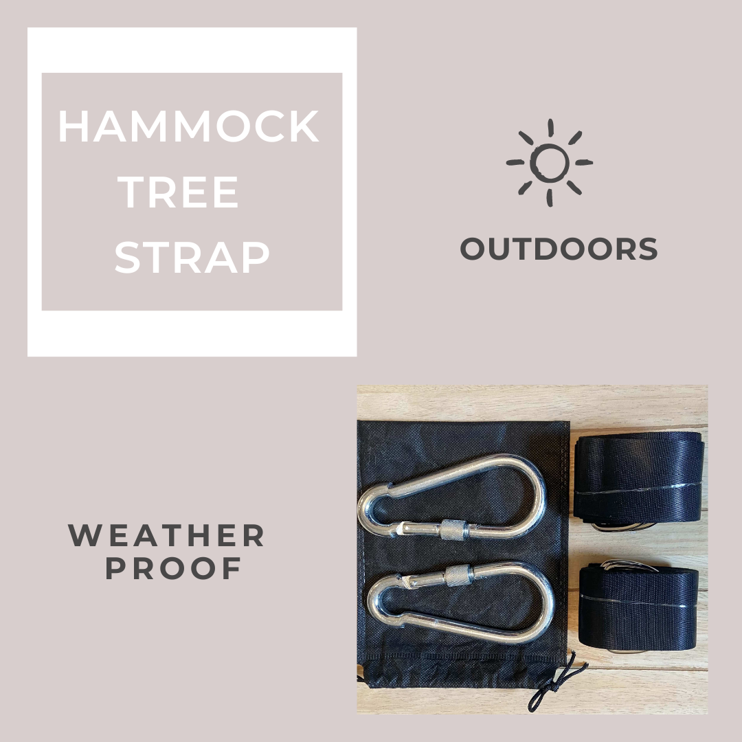 Outdoor Hammock Tree Straps