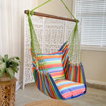 rainbow hanging chair swing hammock