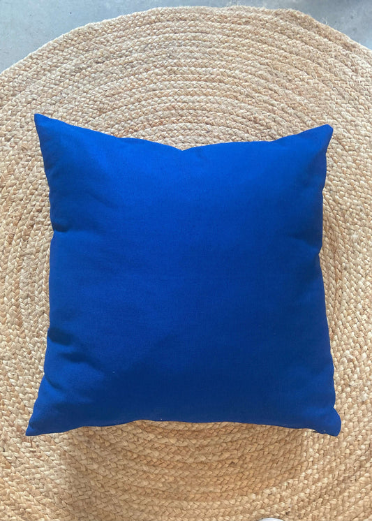 royal blue pillow cover square large