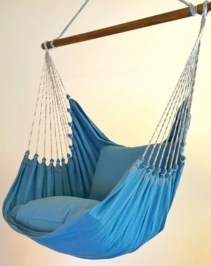 denim indoor hammock swing chair