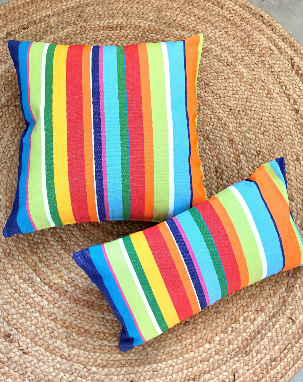 Colorful-Rainbow-Striped-Throw-Pillow
