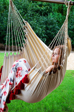 Macrame Hammock with Tassels