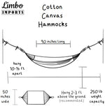 boho crochet fringe hammock