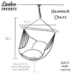 Colorful Hammock Chair Swing