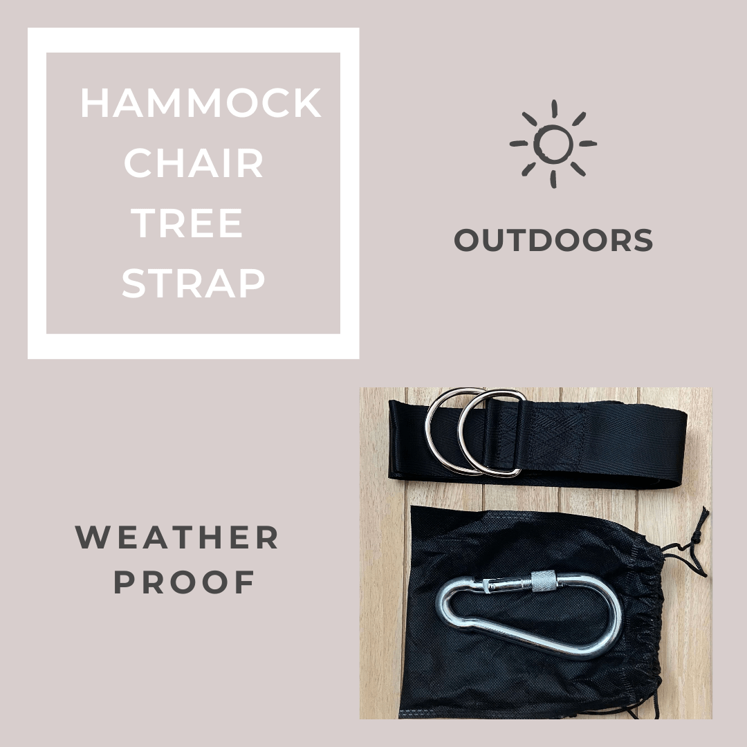 Outdoor Hammock Swing Chair Hanging Strap