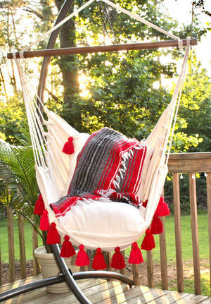 Macrame Hammock with Tassels
