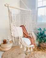 indoor Hammock Chair With Tassels