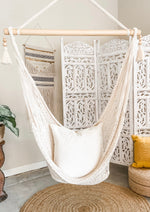 Hanging Chair with Tassels