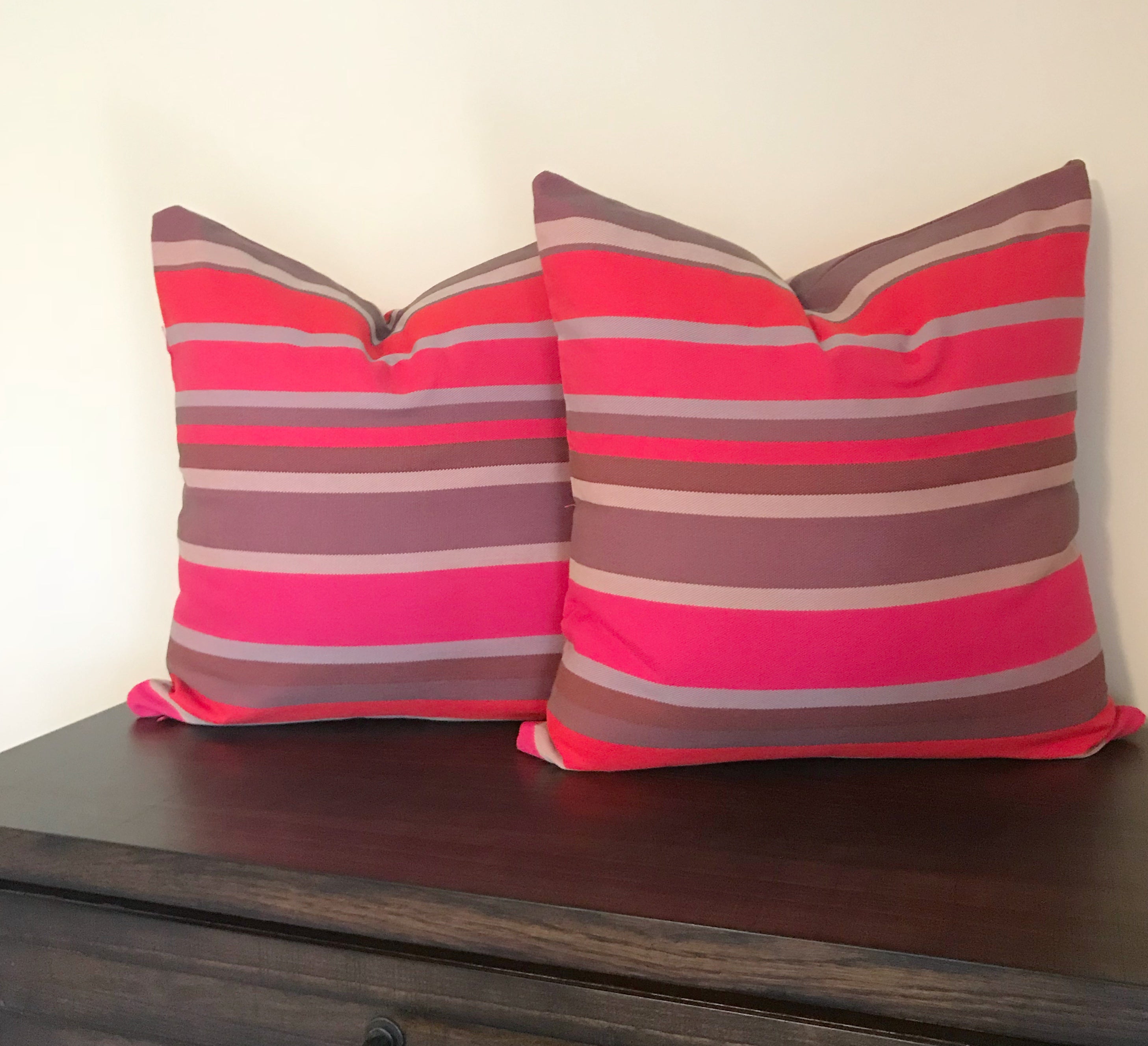 pink boho pillow cover