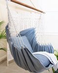 Large Blue Hammock Chair Swing