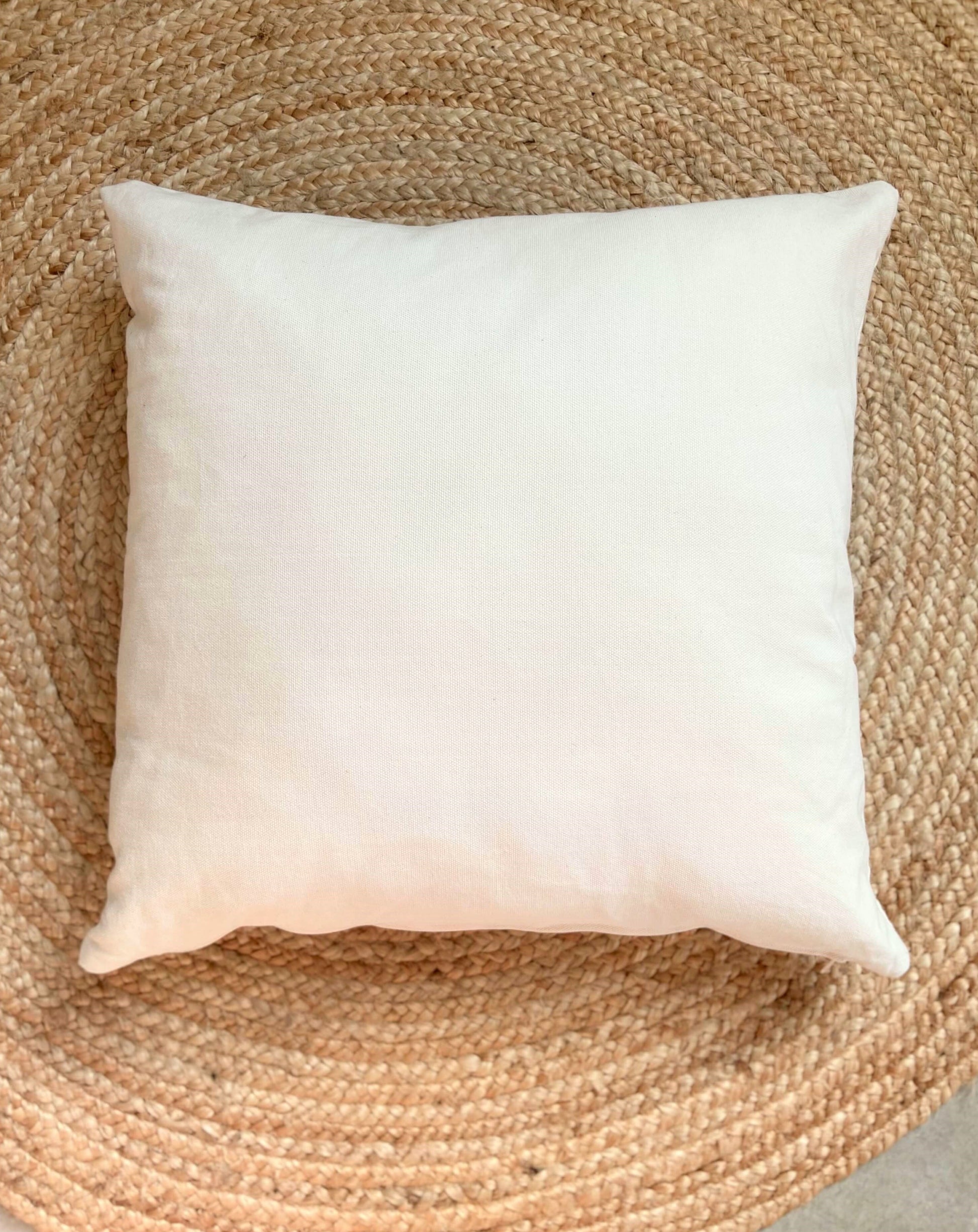 pillow for a woven macrame hanging chair pillow
